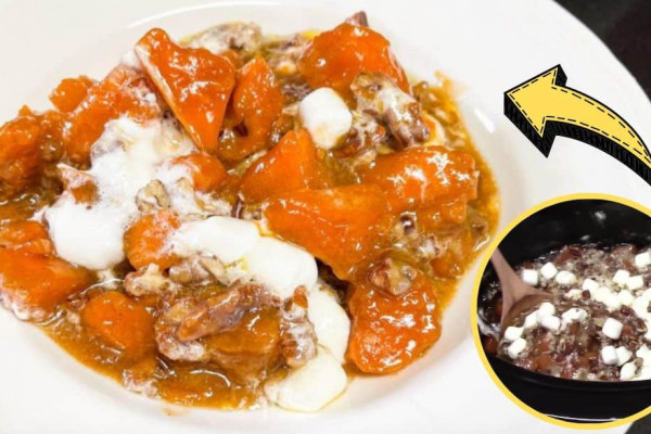 Easy Crockpot Sweet Potato And Marshmallow Recipe
