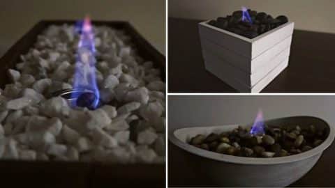 3 DIY Dollar Tree Tabletop Fire Pits Under $10 | DIY Joy Projects and Crafts Ideas