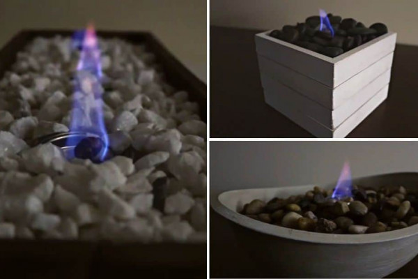 Easy DIY Dollar Tree Tabletop Fire Pit Tutorial