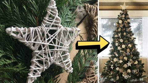 Easy DIY String Star Ornaments Tutorial | DIY Joy Projects and Crafts Ideas