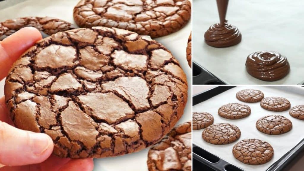 Easy Fudgy Brownie Cookies Recipe