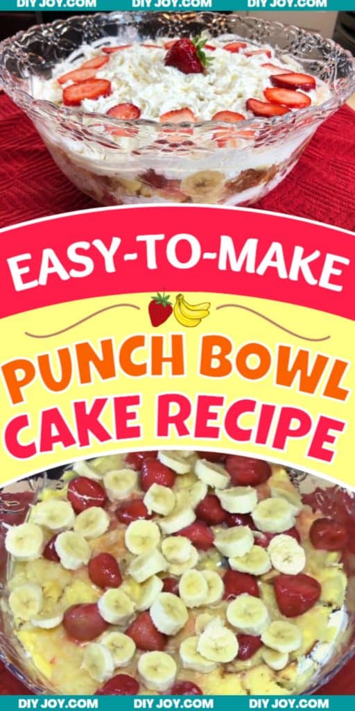 Easy Punch Bowl Cake Recipe - DIY Joy