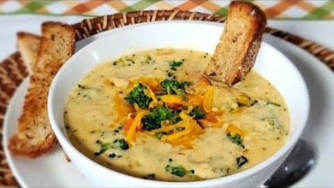 Easy-To-Make Broccoli Cheese Soup | DIY Joy Projects and Crafts Ideas