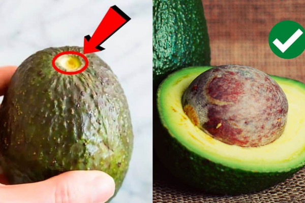 Easy Trick To Choose A Ripe Avocado