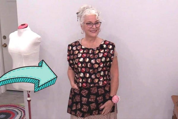 Full Reversible Apron with Pockets Tutorial