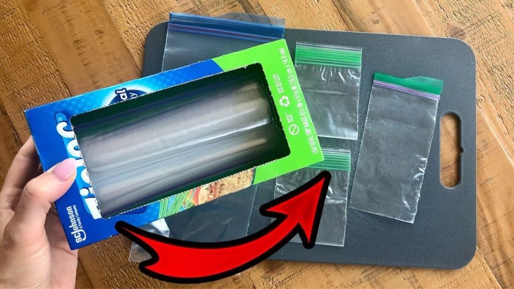 Genius Ziploc Bag Trick To Save Money