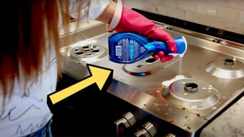 How To Clean A Gas Stovetop Like A Pro | DIY Joy Projects and Crafts Ideas