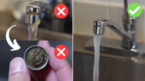 How To Fix Clogged Faucet That Makes Water Taste Nasty | DIY Joy Projects and Crafts Ideas