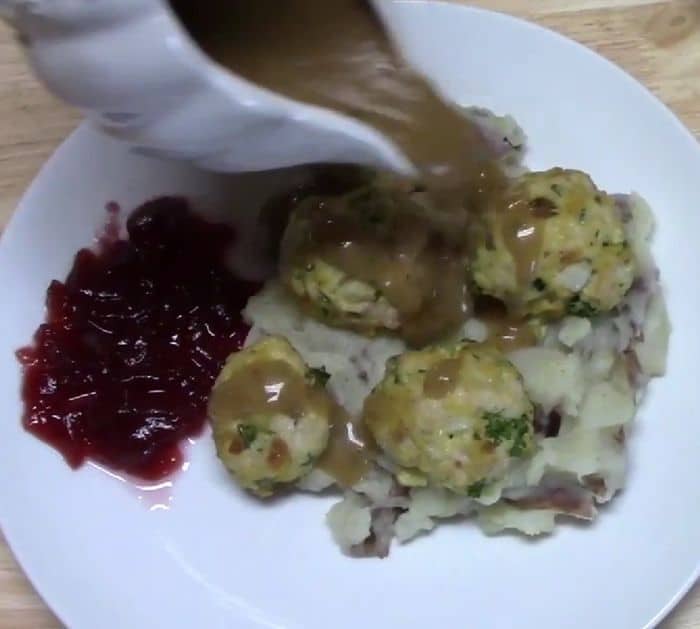 How To Make Turkey Stuffing Meatballs
