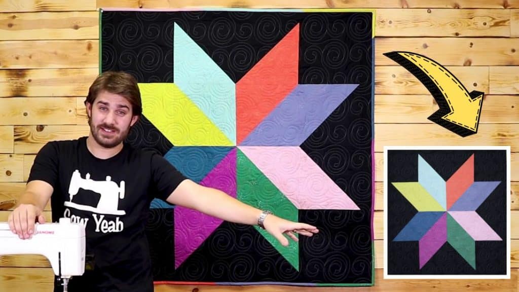 How To Sew A Huge Lone Star Quilt Block