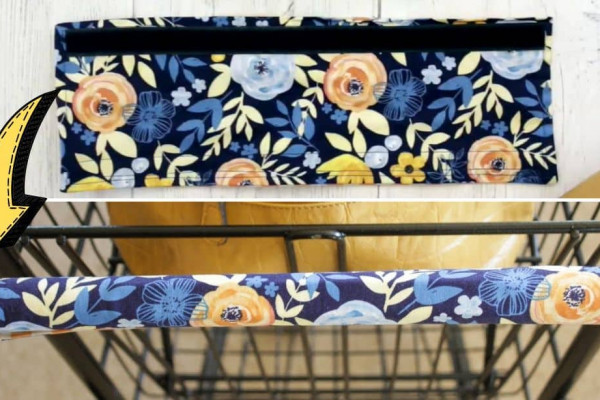 How To Sew A Washable Shopping Cart Handle Cover