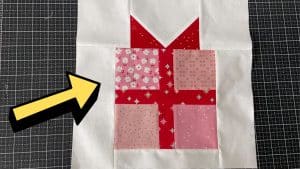Simple Gift Quilt Block Sewing Tutorial
