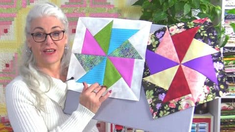 Super Simple Rainbow Sorbet Quilt Block Tutorial | DIY Joy Projects and Crafts Ideas
