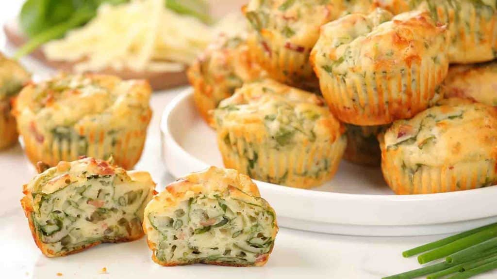 Bacon cheddar breakfast muffin recipe