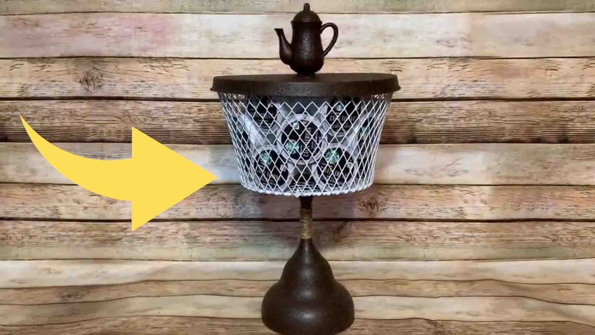 Easy Dollar Tree DIY K Cup Holder