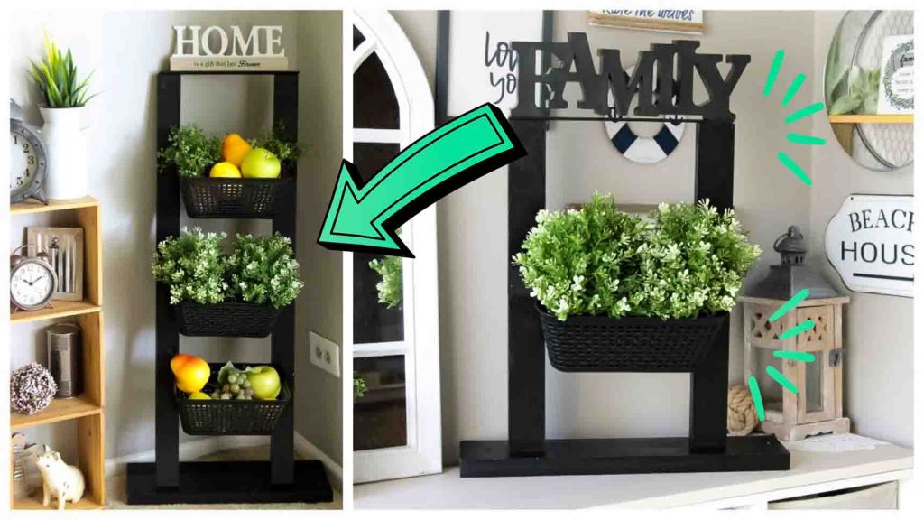 Dollar Tree basket organizers tutorial