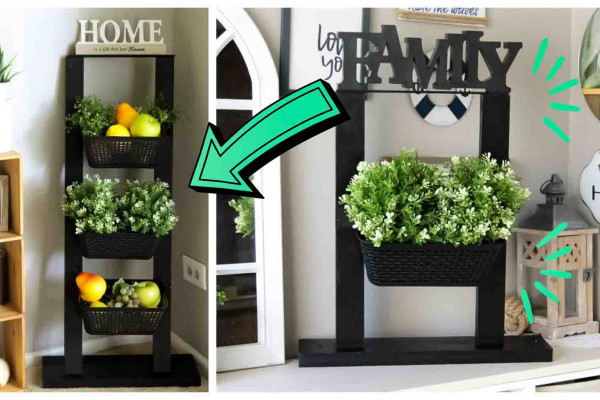 Dollar Tree basket organizers tutorial