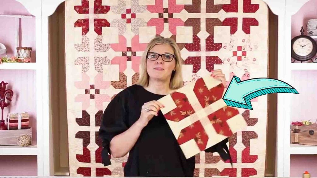 Fat eighth fruitcake quilt tutorial