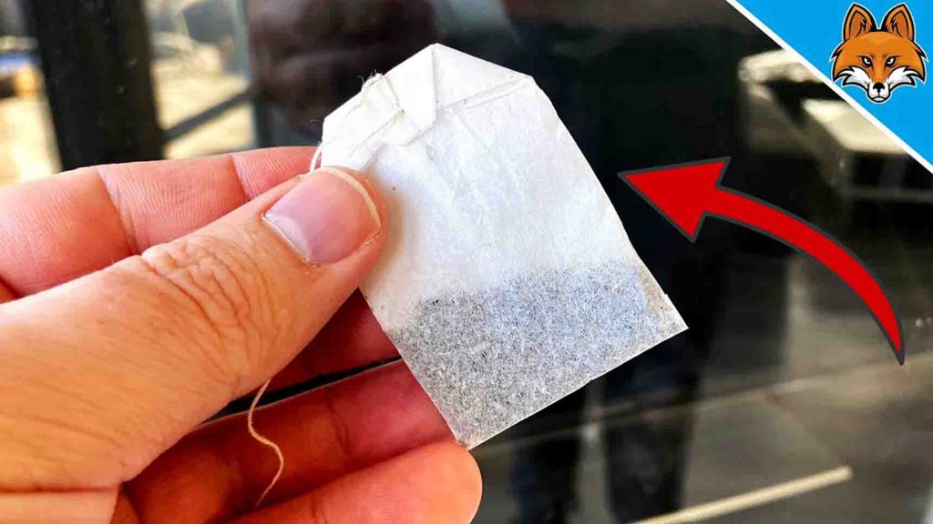 How to clean windows streak-free using tea bags