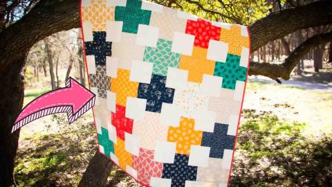 Layer Cake Lattice Quilt Tutorial | DIY Joy Projects and Crafts Ideas