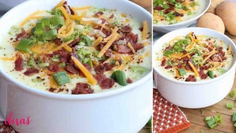 Loaded Potato Soup Recipe | DIY Joy Projects and Crafts Ideas