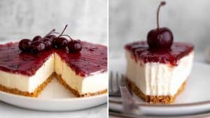 Easy No-Bake Mascarpone Cheesecake