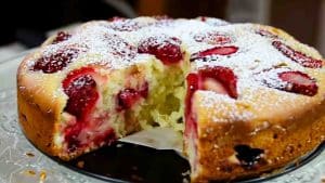 Easy One-Bowl Strawberry Cake Recipe