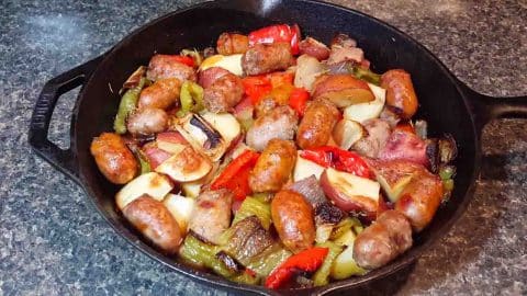 One-Pan Roasted Sausage And Peppers Recipe | DIY Joy Projects and Crafts Ideas