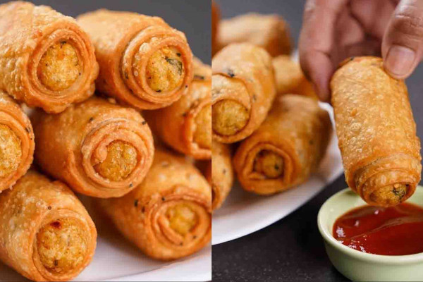 Potato roll samosa recipe