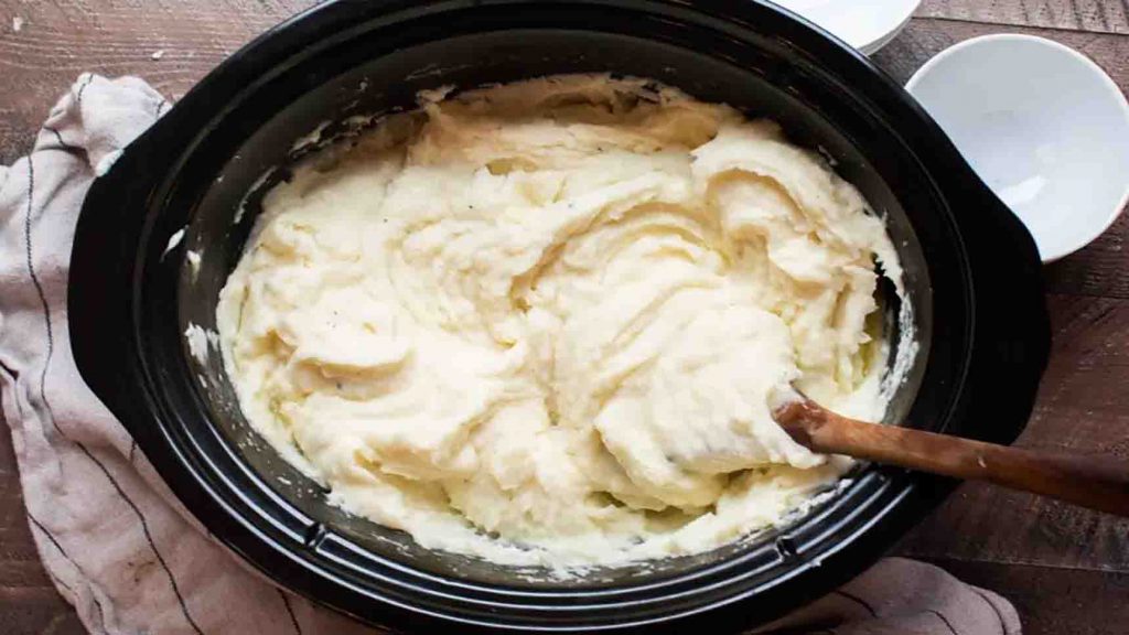 Slow cooker mashed potato recipe
