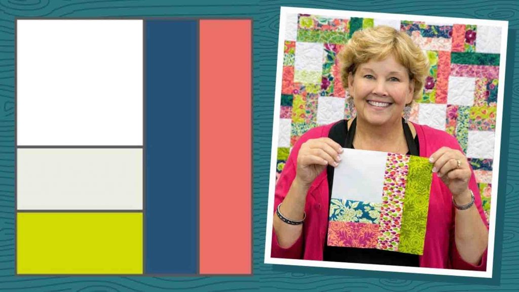 Two-step quilt block tutorial