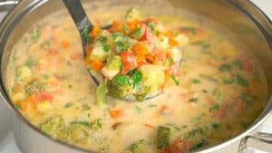 Best Creamy Vegetable Soup Recipe