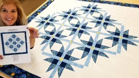 Cathedral Stars Quilt | DIY Joy Projects and Crafts Ideas