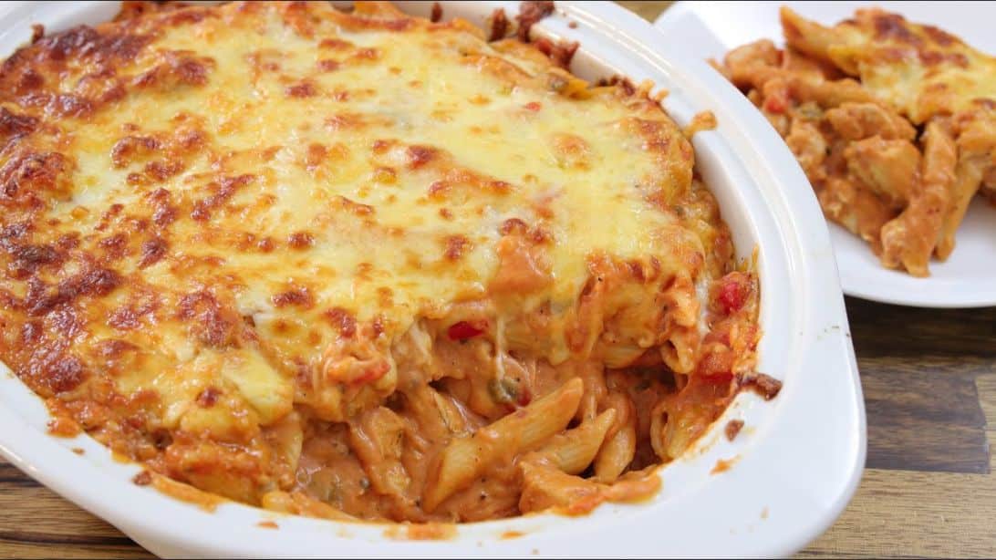 Chicken Pasta Bake Recipe | DIY Joy Projects and Crafts Ideas