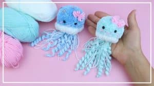Cute Jellyfish Yarn DIY