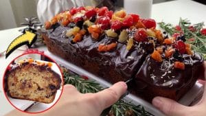 Easy Christmas Fruit Cake Recipe