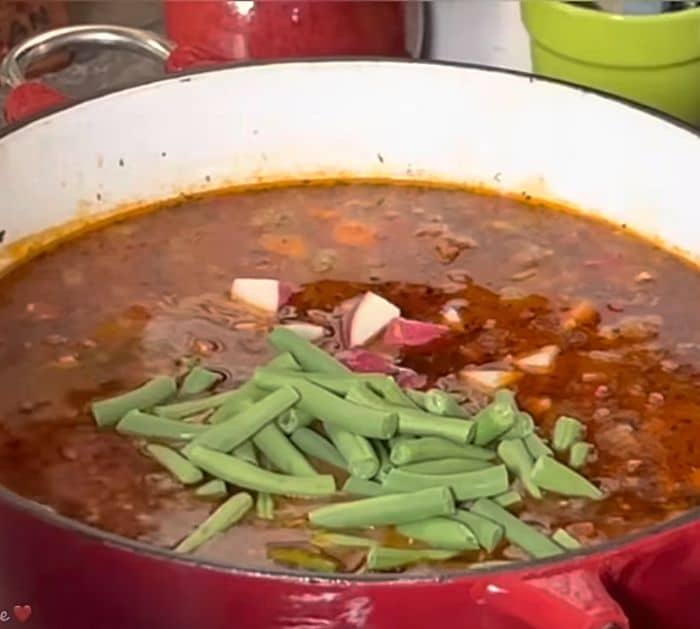 Easy Homemade Vegetable Beef Soup Recipe Instructions