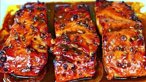 Easy Honey Garlic Glazed Salmon Recipe | DIY Joy Projects and Crafts Ideas