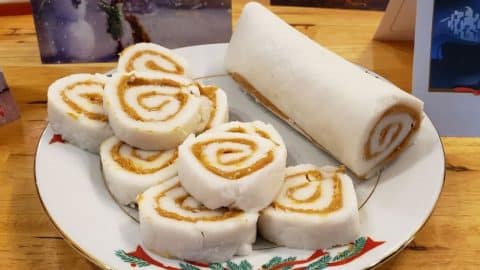 6-Ingredient Peanut Butter Pinwheels Candy Recipe | DIY Joy Projects and Crafts Ideas