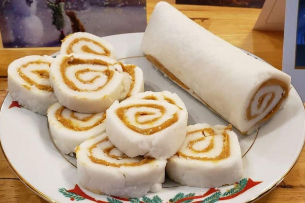Easy Peanut Butter Pinwheels Candy Recipe