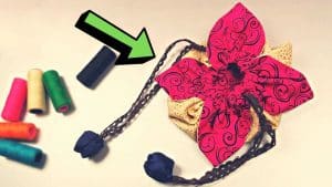 Quick & Easy Petal Drawstring Gift Bag Sewing Tutorial