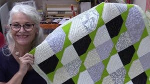 Easy Straight Line Quilting Ruler Work