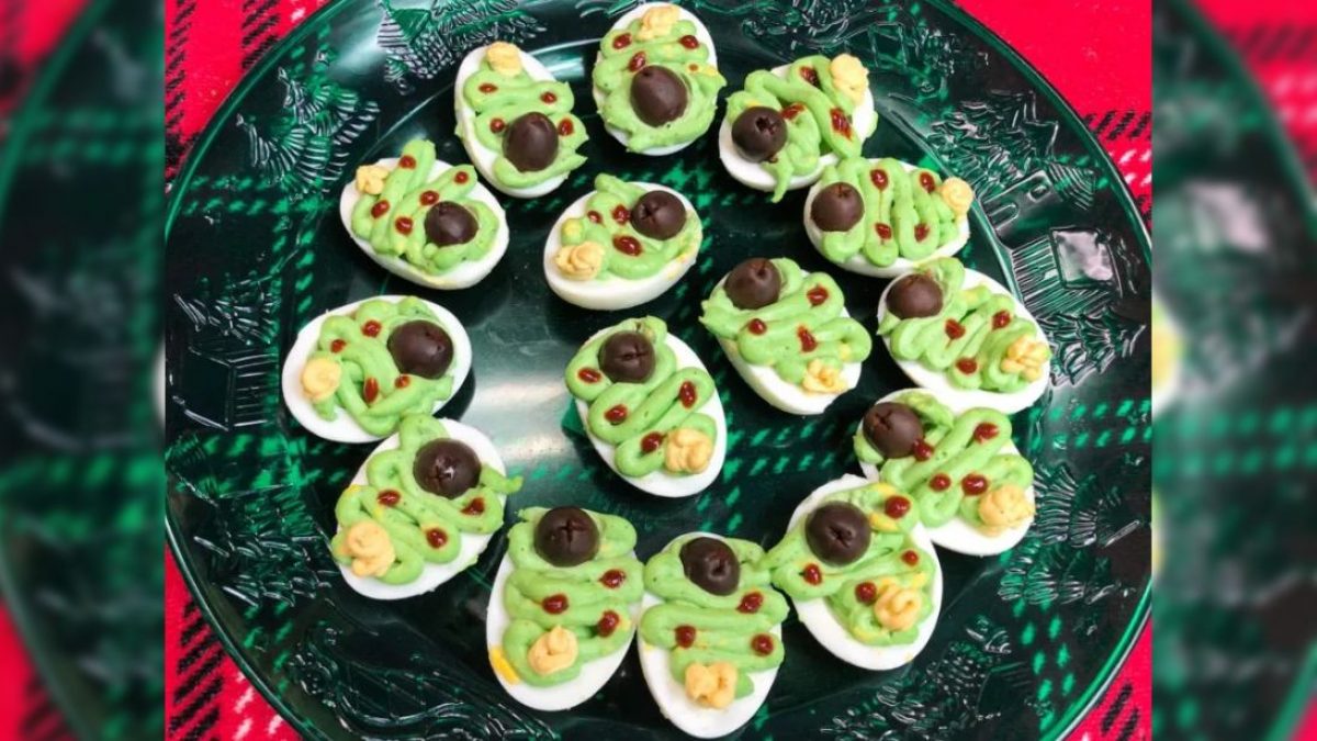 Best Christmas Deviled Eggs Recipe - How to Make Christmas Deviled Eggs