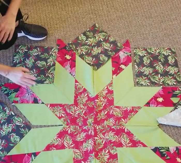Easy To Sew Christmas Tree Skirt