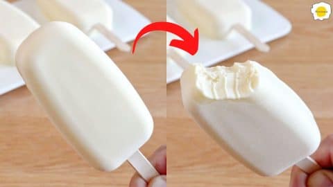 Homemade Creamy Milk Ice Cream | DIY Joy Projects and Crafts Ideas