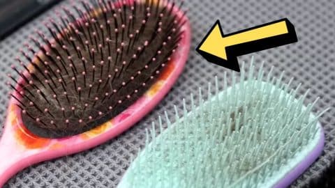 How To Clean A Dirty Hairbrush | DIY Joy Projects and Crafts Ideas