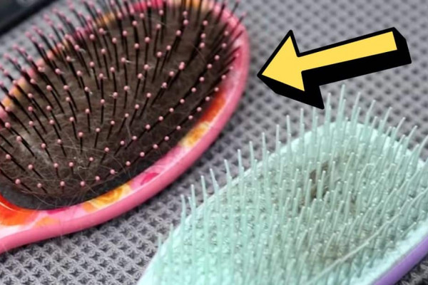 How To Clean A Dirty Hairbrush