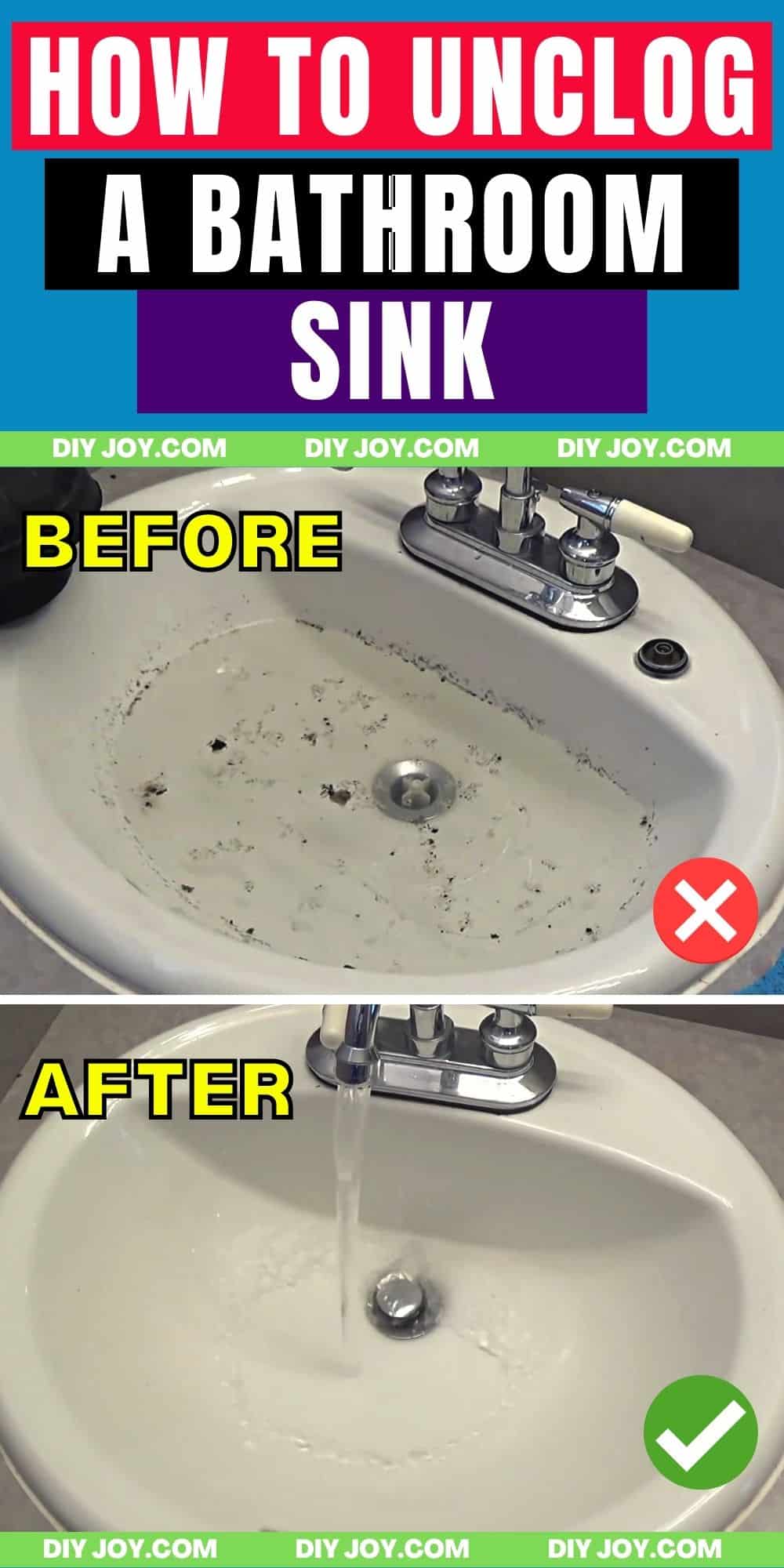 How to Unclog a Bathroom Sink 