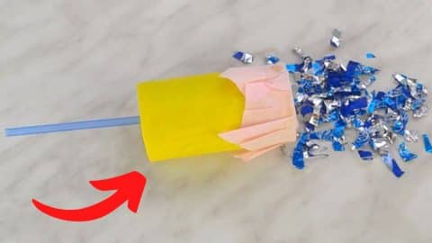 How to Make a Simple Confetti Popper | DIY Joy Projects and Crafts Ideas