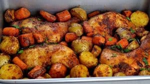 Perfectly Roasted Chicken and Potatoes Recipe